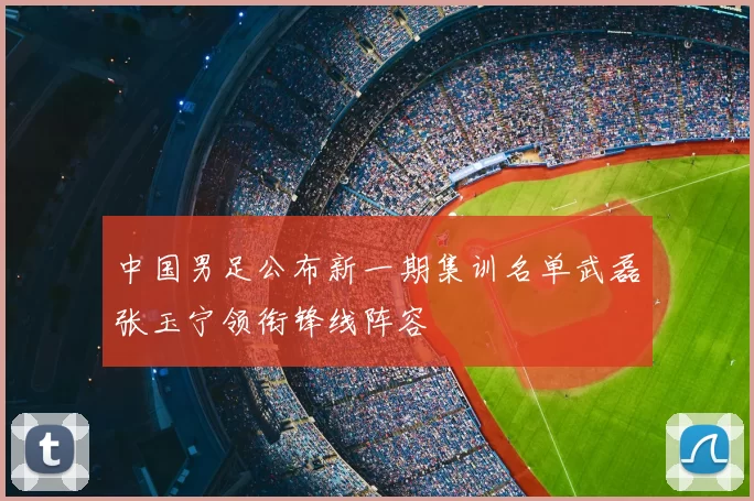 中国男足公布新一期集训名单武磊张玉宁领衔锋线阵容