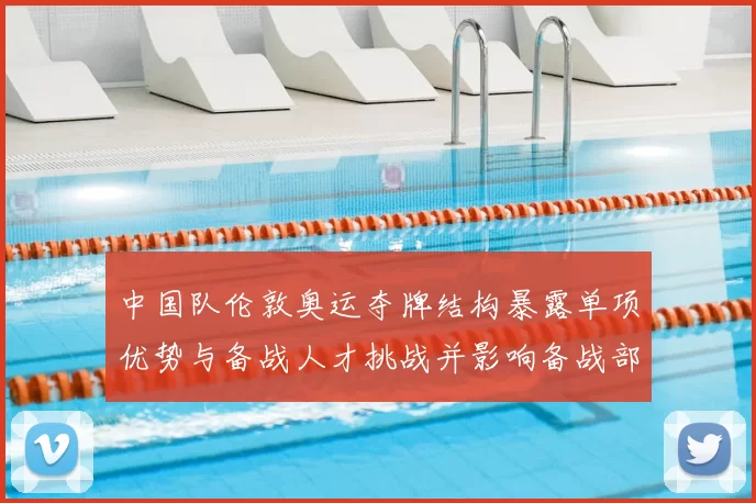 中国队伦敦奥运夺牌结构暴露单项优势与备战人才挑战并影响备战部署